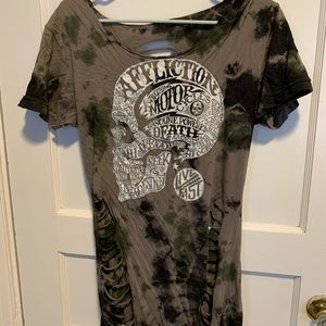 Short sleeve affliction shirt